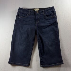 Democracy Ab Technology Women's Jeans Shorts Stretch Size 10 Color Blue